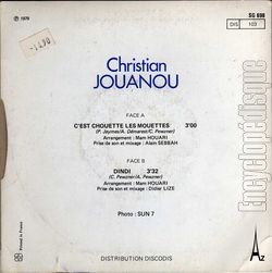 [Pochette de C’est chouette les mouettes (Christian JOUANOU) - verso]