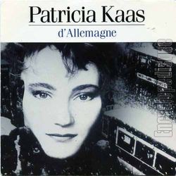 [Pochette de D’Allemagne (Patricia KAAS)]