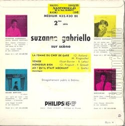 [Pochette de La femme du chef de gare (Suzanne GABRIELLO) - verso]