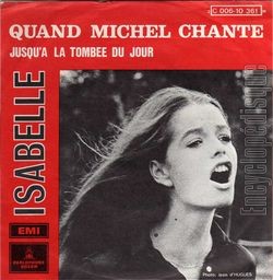 [Pochette de Quand Michel chante (ISABELLE (DE FUNS)) - verso]