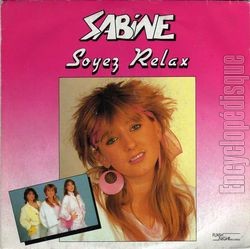 [Pochette de Soyez relax (SABINE (3))]