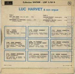 [Pochette de September in Portugal (Luc HARVET) - verso]