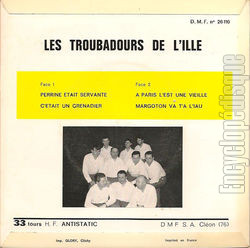 [Pochette de C’tait un Grenadier (Les TROUBADOURS DE LILLE) - verso]