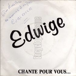 [Pochette de Edwige chante pour vous… (EDWIGE (2))]