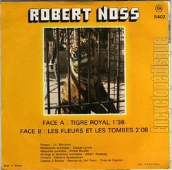 [Pochette de Tigre royal (Robert NOSS) - verso]