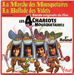 [Pochette de Les 4 Charlots mousquetaires (B.O.F.  Films )]