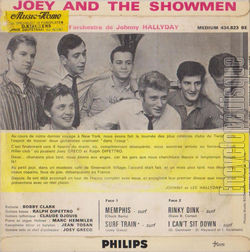 [Pochette de Memphis (JOEY AND THE SHOWMEN) - verso]