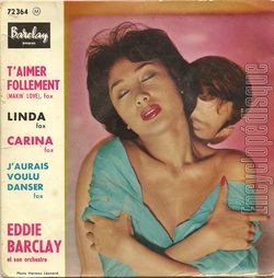 [Pochette de T’aimer follement (Eddie BARCLAY)]