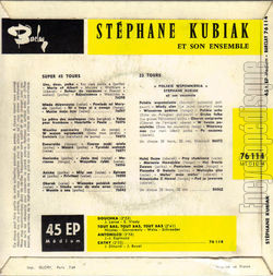 [Pochette de Douchka (Stphane KUBIAK) - verso]