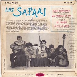 [Pochette de Papa Tsiranana (Les SAFARI) - verso]