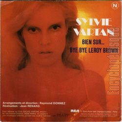 [Pochette de Bye bye Leroy Brown (Sylvie VARTAN) - verso]