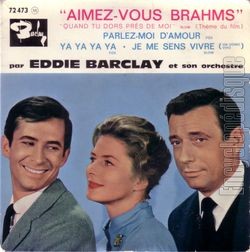 [Pochette de Aimez-vous Brahms ? (Eddie BARCLAY)]