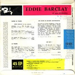 [Pochette de Aimez-vous Brahms ? (Eddie BARCLAY) - verso]