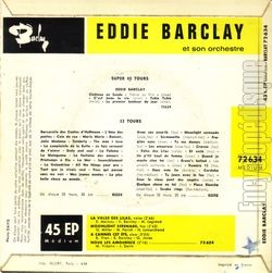 [Pochette de  Cannes cet t (Eddie BARCLAY) - verso]