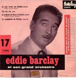 [Pochette de N17 - Je vais revoir ma blonde (Eddie BARCLAY)]