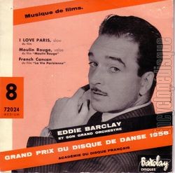 [Pochette de N 8 - I love Paris (Eddie BARCLAY)]