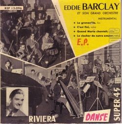 [Pochette de La grenouille (Eddie BARCLAY)]