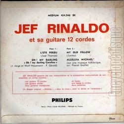 [Pochette de L’t perdu (Jef RINALDO) - verso]