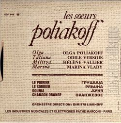 [Pochette de Le poirier (Les sœurs POLIAKOFF) - verso]