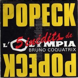 [Pochette de 5 indits de l’Olympia (POPECK)]