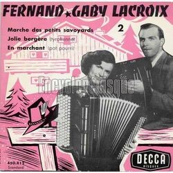 [Pochette de Marche des petits savoyards (Gaby et Fernand LACROIX)]