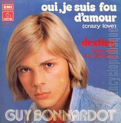 [Pochette de Oui, je suis fou d’amour (Crazy love) (Guy BONNARDOT)]