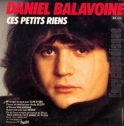 [Pochette de Tu me plais beaucoup (Daniel BALAVOINE) - verso]