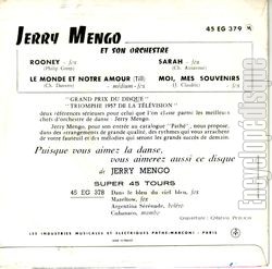 [Pochette de Rooney (Jerry MENGO) - verso]