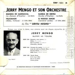 [Pochette de Orfeu Negro (Jerry MENGO) - verso]