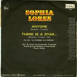 [Pochette de Anyone (Sophia LOREN) - verso]