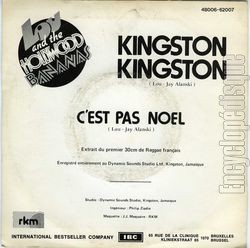 [Pochette de Kingston Kingston (LOU AND THE HOLLYWOOD BANANAS) - verso]