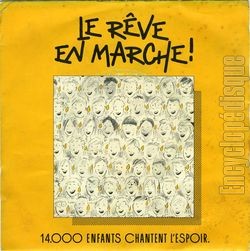 [Pochette de Le rve en marche (14.000 ENFANTS CHANTENT L’ESPOIR)]