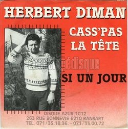 [Pochette de Cass’ pas la tte (Herbert DIMAN) - verso]