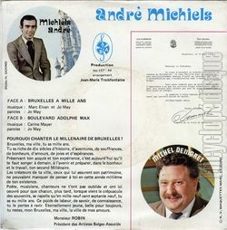 [Pochette de Bruxelles a 1000 ans (Andr MICHIELS) - verso]