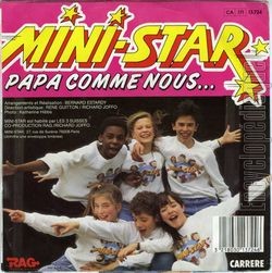 [Pochette de Papa comme nous (MINI-STAR) - verso]