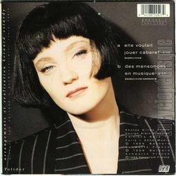 [Pochette de Elle voulait jouer Cabaret (Patricia KAAS) - verso]