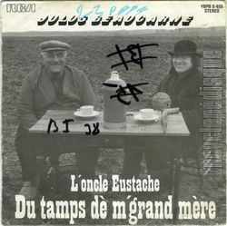 [Pochette de L’oncle Eustache (Julos BEAUCARNE) - verso]