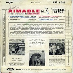 [Pochette de Quand le coucou… - vol 33 (AIMABLE) - verso]