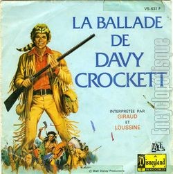 [Pochette de La ballade de Davy Crockett (GIRAUD et LOUSSINE)]