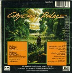 [Pochette de Cayenne palace (B.O.F.  Films ) - verso]