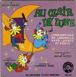 [Pochette de Au clair de lune "les aventures de Lunarella, Pypo-Jumpy et Punch" (JEUNESSE)]