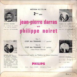 [Pochette de C’est ma tourne (Jean-Pierre DARRAS et Philippe NOIRET ) - verso]