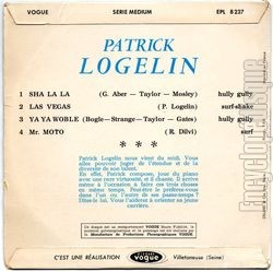 [Pochette de Sha la la (Patrick LOGELIN) - verso]