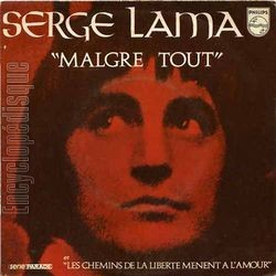 [Pochette de Malgr tout (Serge LAMA)]