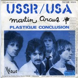 [Pochette de USSR / USA / Plastique conclusion (MARTIN CIRCUS) - verso]