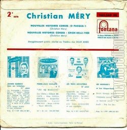 [Pochette de Oh pasqua ! (Christian MRY) - verso]