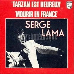 [Pochette de Mourir en France (Serge LAMA)]