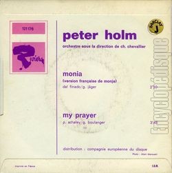 [Pochette de Monia (Peter HOLM) - verso]