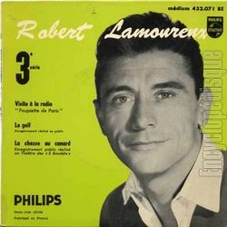 [Pochette de Visite  la radio (Robert LAMOUREUX)]