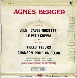 [Pochette de Jolie "casse-noisette" (Agns BERGER) - verso]